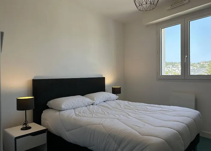 510 - Appartement T3 A Erquy Avec Pleine Vue Mer